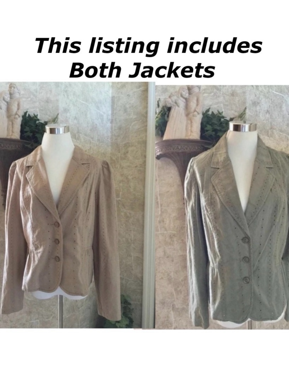 2 Jackets lightweight, size 14 large, NEW